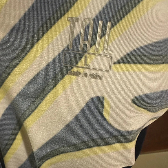 TAIL Activewear Zebra Print Long Sleeve, Size Large - Picture 4 of 8
